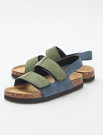 Sandalias con doble tira de velcro