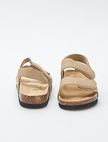Sandalias con doble tira de velcro