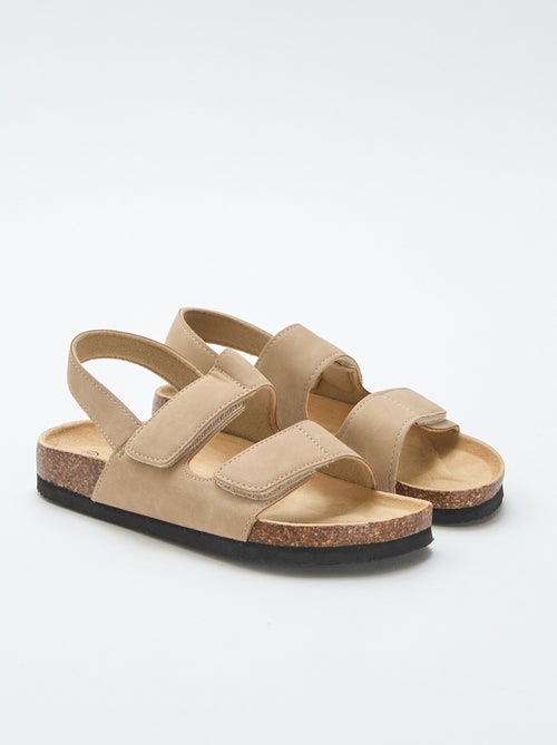 Sandalias con doble tira de velcro - Kiabi