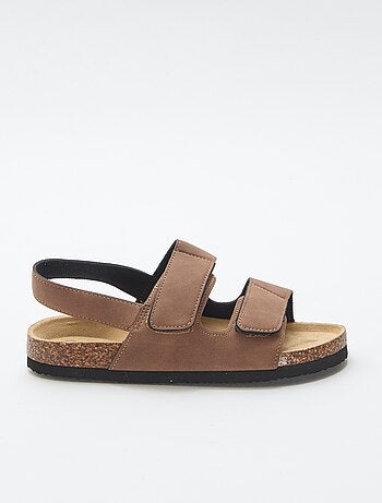Sandalias con doble tira de velcro