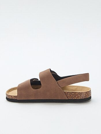 Sandalias con doble tira de velcro