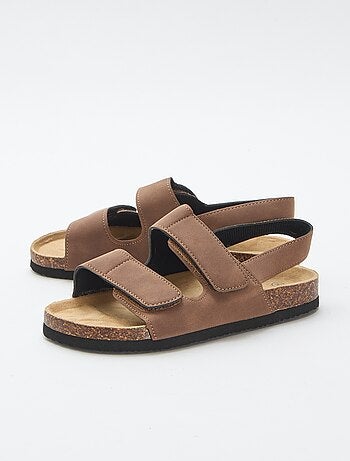 Sandalias con doble tira de velcro