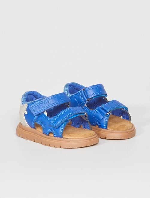 Sandalias con doble velcro - Kiabi