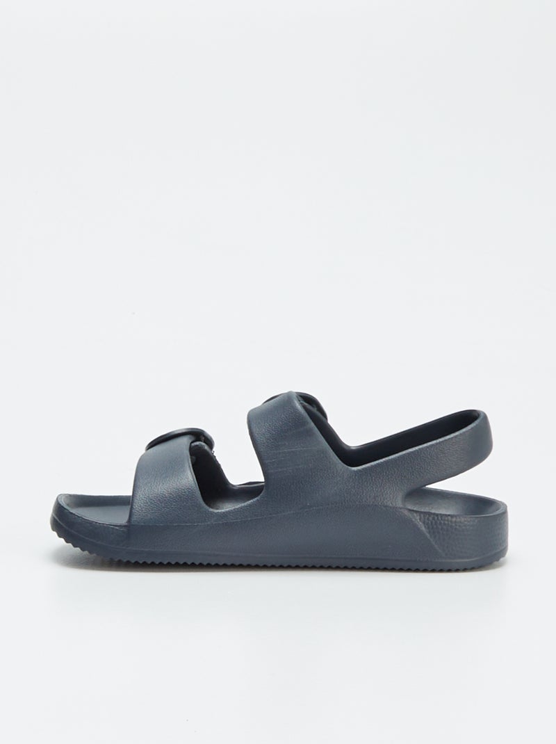Sandalias con dos tiras AZUL - Kiabi