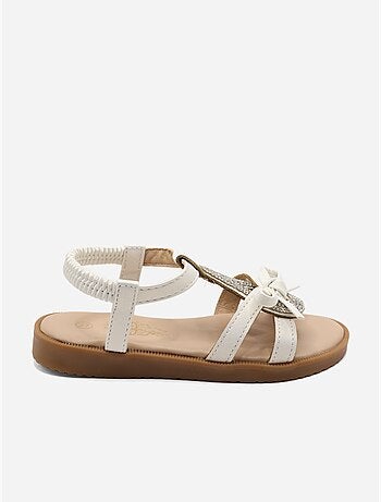 Sandalias con elásticos
