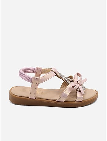 Sandalias con elásticos