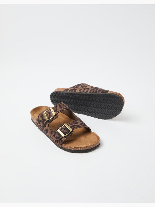 Sandalias con estampado animal, MO Fashion - Kiabi