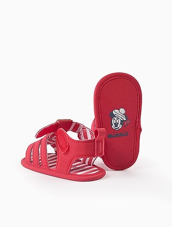 Sandalias con estampado de Minnie