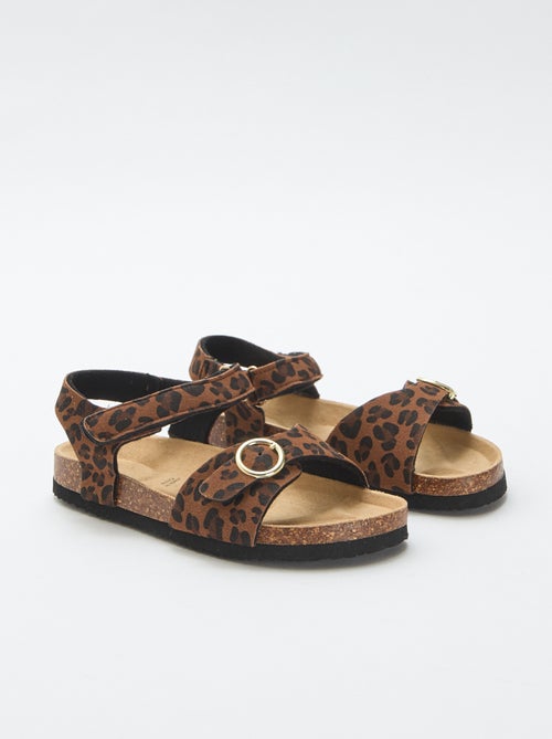 Sandalias con hebilla redonda - Kiabi