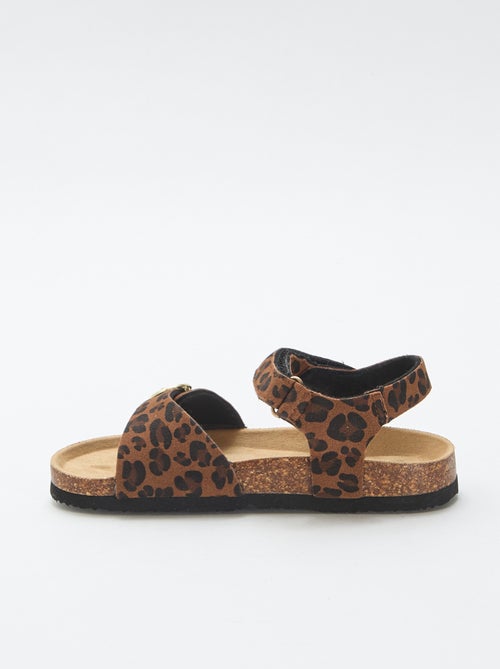 Sandalias con hebilla redonda - Kiabi