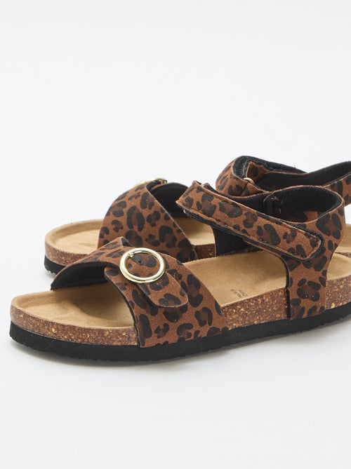 Sandalias con hebilla redonda - Kiabi