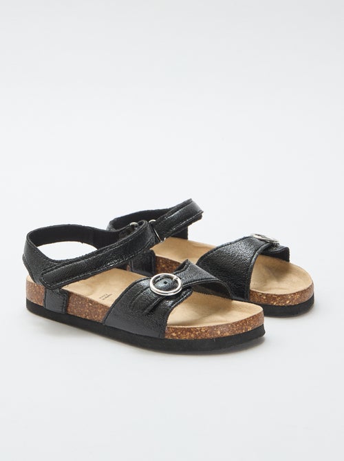 Sandalias con hebilla redonda - Kiabi