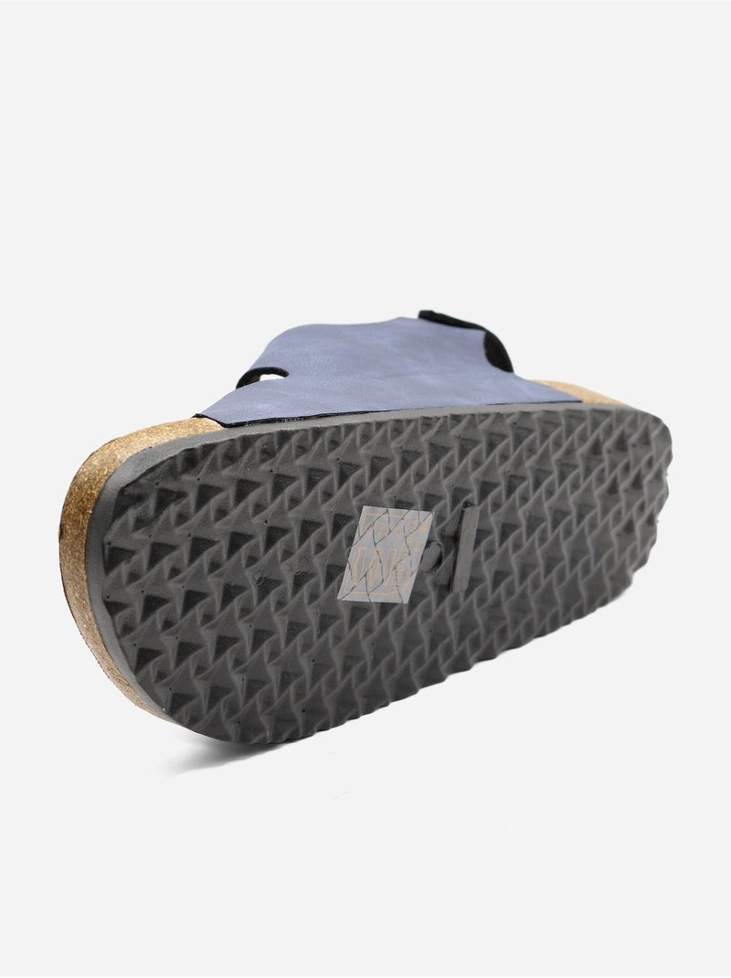 Sandalias con hebillas Azul - Kiabi