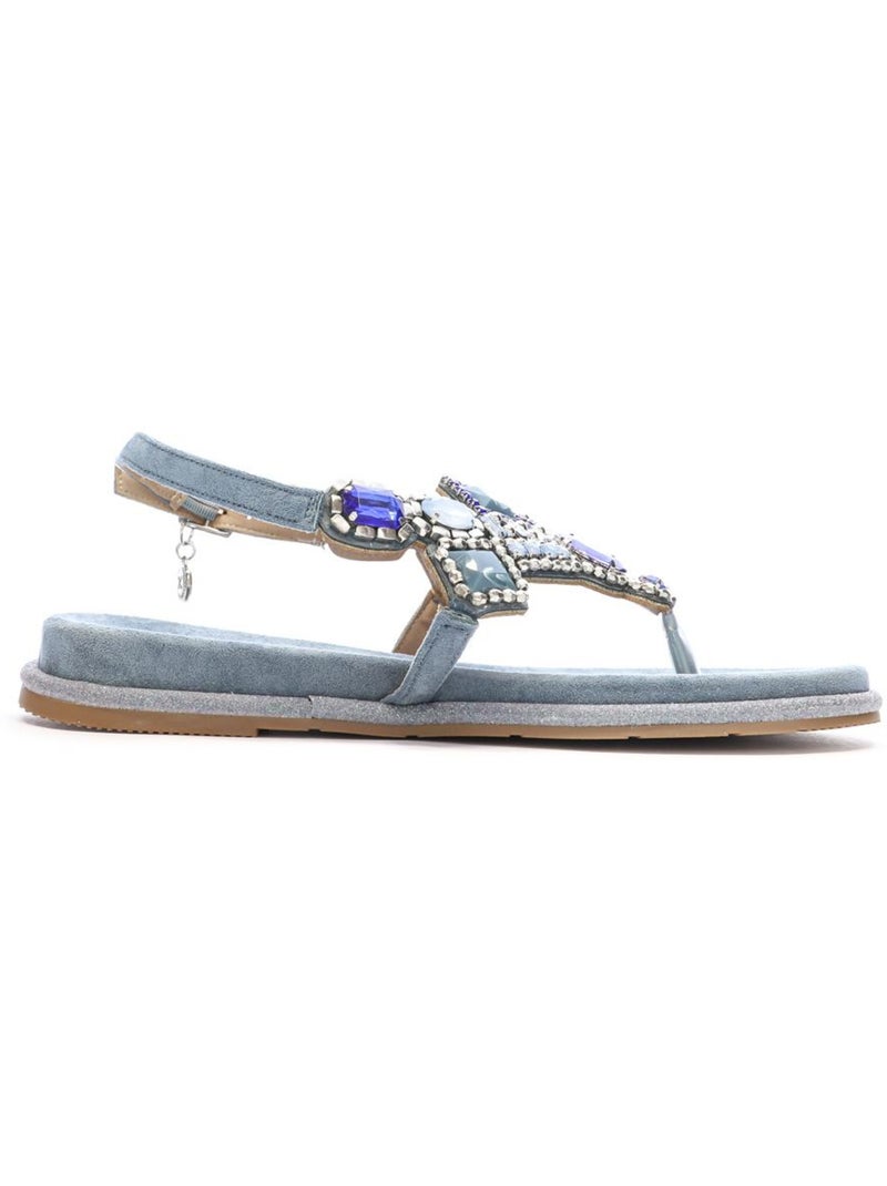 Sandalias con Joyas para Mujer Azul - Kiabi