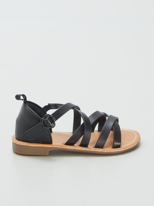 Sandalias con múltiples tiras cruzadas - Kiabi