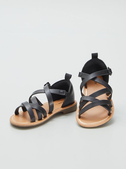 Sandalias con múltiples tiras cruzadas - Kiabi