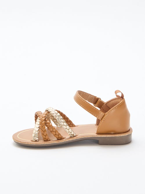 Sandalias con múltiples tiras trenzadas - Kiabi