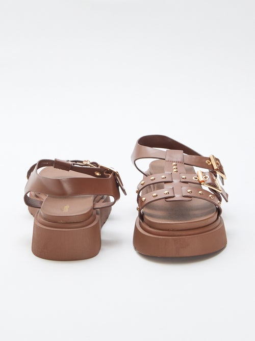 Sandalias con suela de plataforma - Kiabi