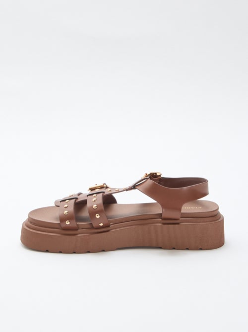 Sandalias con suela de plataforma - Kiabi