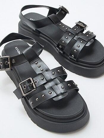 Sandalias con suela de plataforma