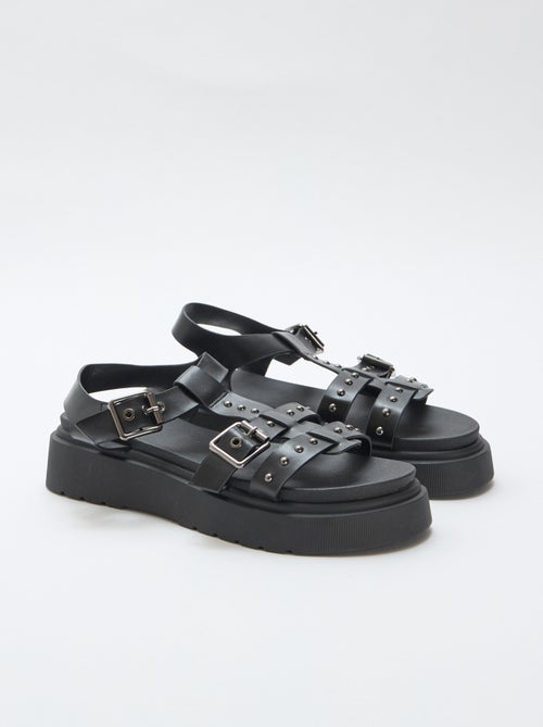Sandalias con suela de plataforma - Kiabi