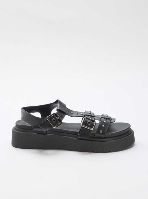 Sandalias con suela de plataforma - Kiabi