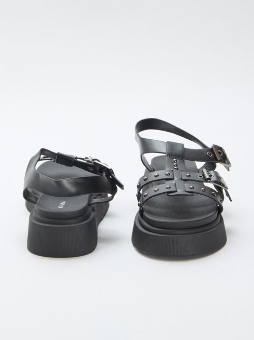 Sandalias con suela de plataforma - Kiabi