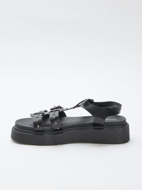 Sandalias con suela de plataforma - Kiabi