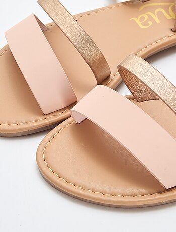 Sandalias con tira al tobillo