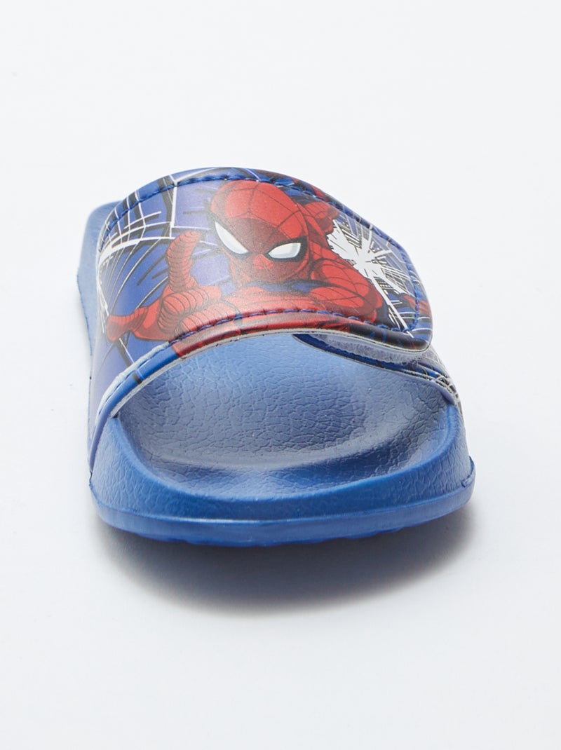Sandalias con tira ancha 'Spiderman' 'Marvel' AZUL - Kiabi