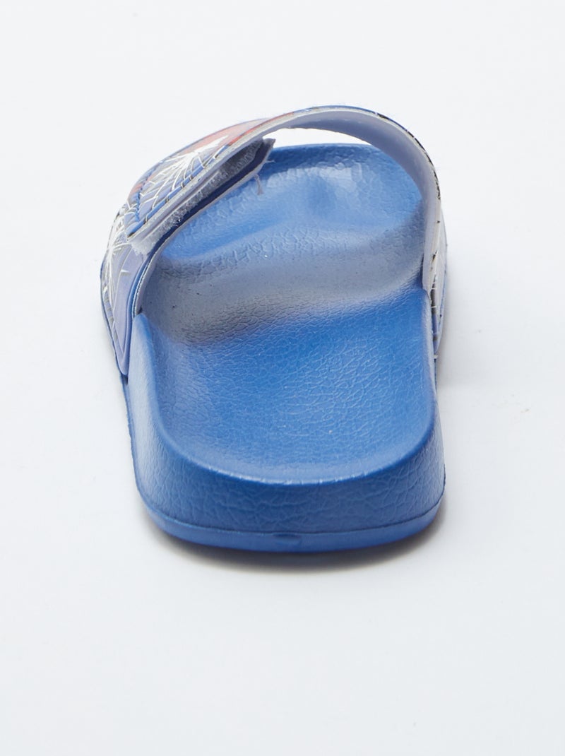 Sandalias con tira ancha 'Spiderman' 'Marvel' AZUL - Kiabi