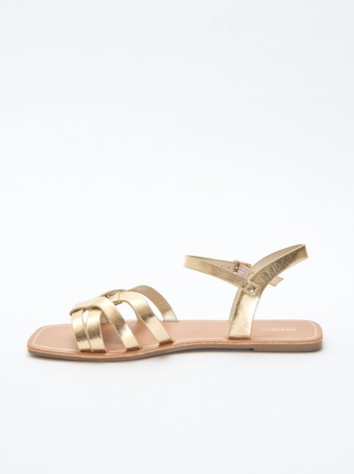 Sandalias con tira cruzada - Kiabi