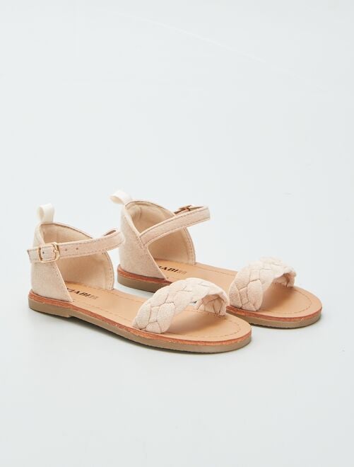 Sandalias con tira trenzada - Kiabi