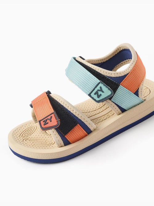 Sandalias con tiras autoadherentes - Kiabi