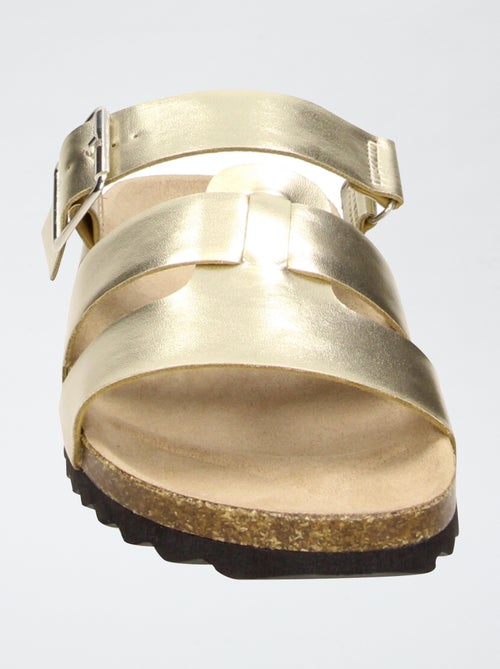 Sandalias con tiras brillantes - Kiabi