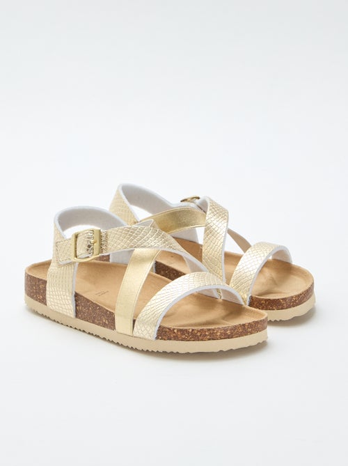 Sandalias con tiras cruzadas - Kiabi