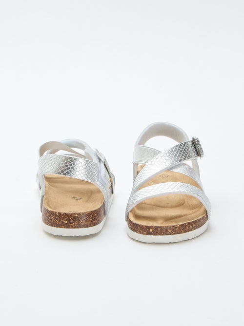 Sandalias con tiras cruzadas - Kiabi