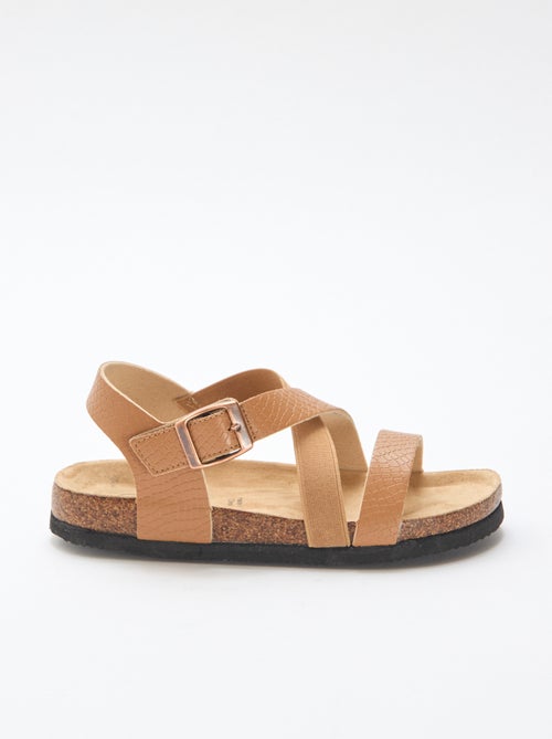 Sandalias con tiras cruzadas - Kiabi