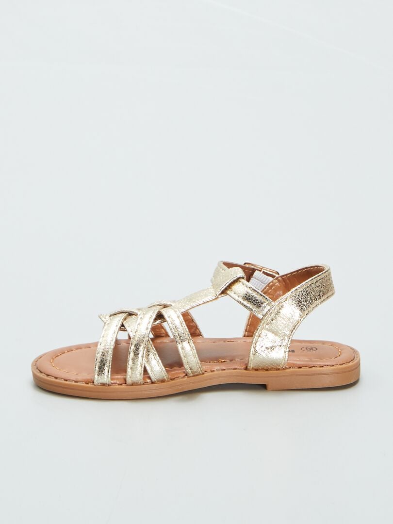 Sandalias Niña Pisamonas Sandalia Para Dama Con Tira Delgada En