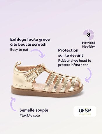 Sandalias con tiras 'Primeros pasos' - Kitchoun