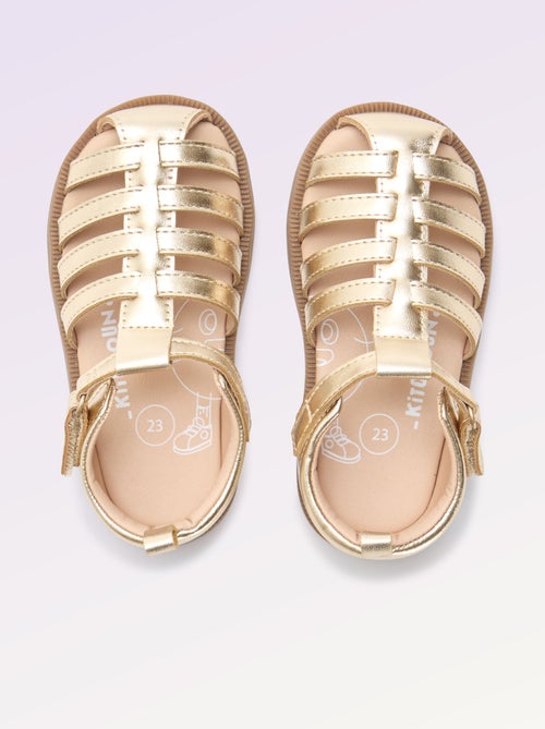 Sandalias con tiras 'Primeros pasos' - Kitchoun - Kiabi