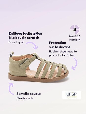 Sandalias con tiras 'Primeros pasos' - Kitchoun