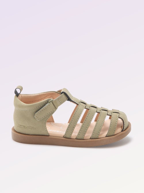 Sandalias con tiras 'Primeros pasos' - Kitchoun - Kiabi