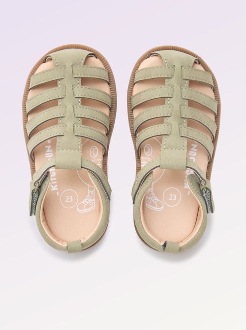 Sandalias con tiras 'Primeros pasos' - Kitchoun - Kiabi