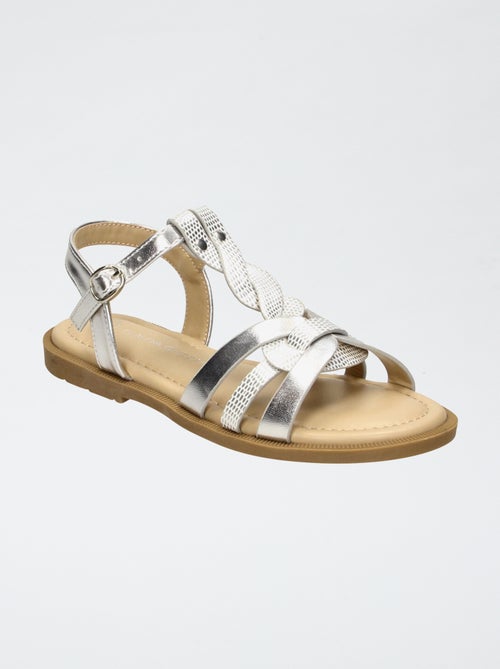 Sandalias con tiras trenzadas - Kiabi