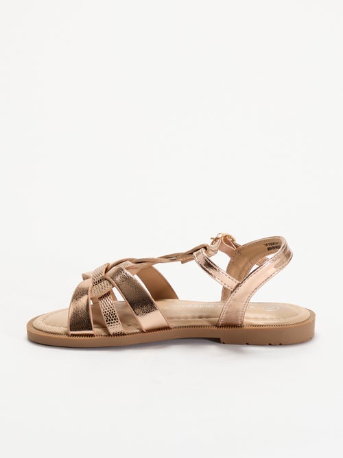 Sandalias con tiras trenzadas - Kiabi