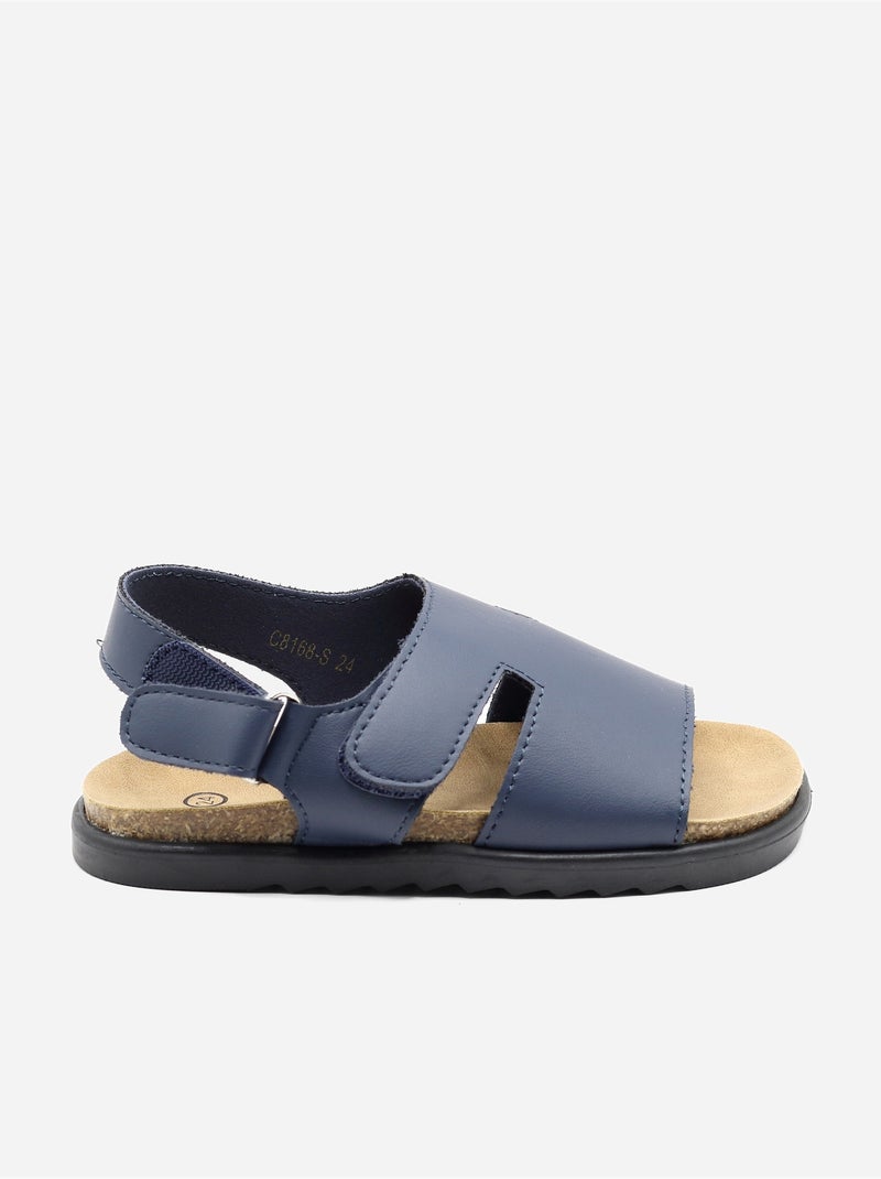 Sandalias con velcro Azul oscuro - Kiabi