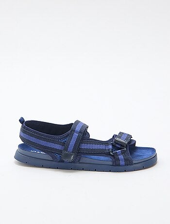 Sandalias con velcro azules