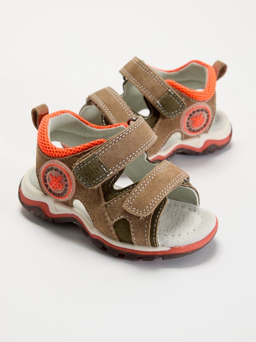 Sandalias con velcro - Kiabi Sandalias con velcro - Kiabi