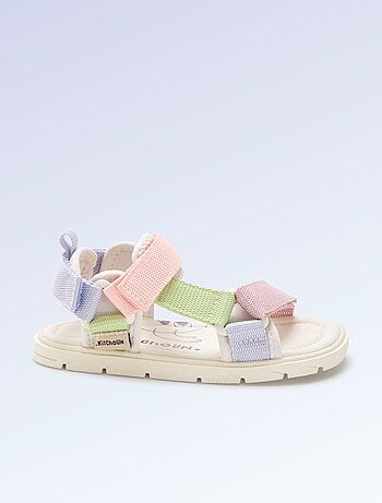 Sandalias con velcro motricidad 4 'caminar' - Kitchoun